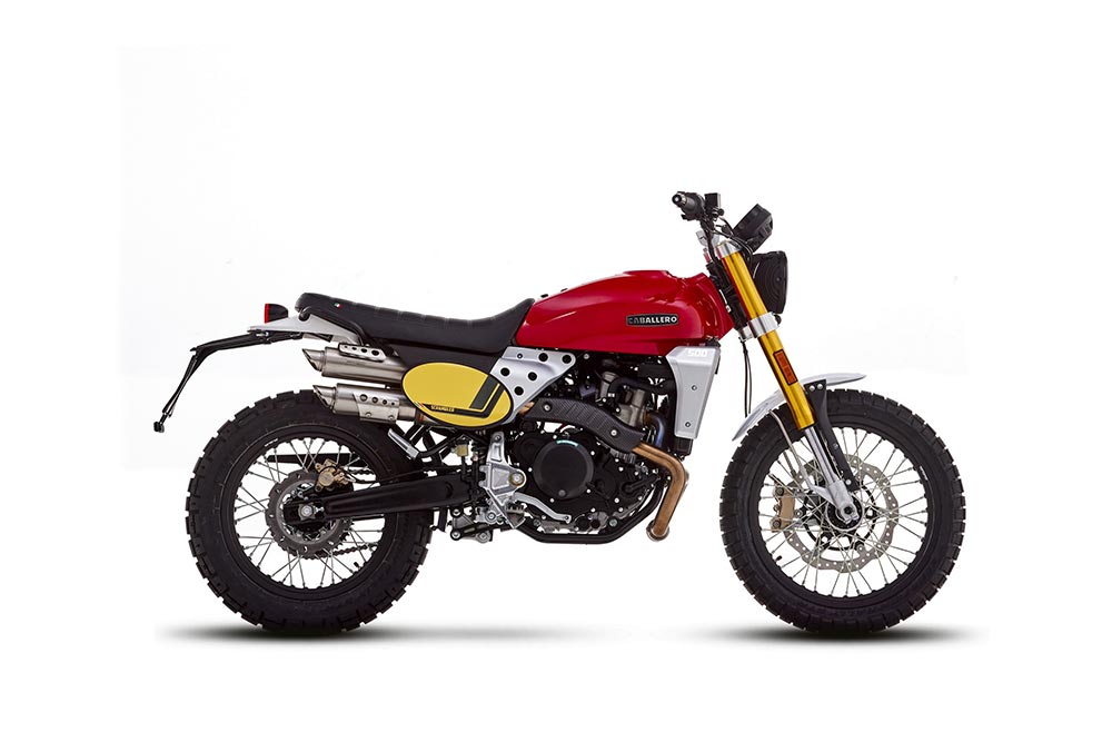 Moottoripyörä Fantic Caballero Scrambler 500